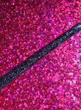 Set of Four Large Flat Shader Glitter Paint Brushes