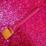 Set of Four Large Flat Shader Glitter Paint Brushes
