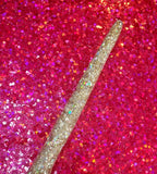Set of Four Large Flat Shader Glitter Paint Brushes