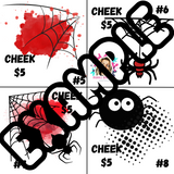 Menu Board Full Branded Face paint Canva Templates with free BONUS "Today's Special" File
