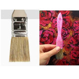 1-in Flat Chip Brush Natural Bristle Paint Brush