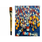 One Inch Flat Paint Brush