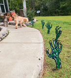 Zombie Hands Sidewalk/ Garden Leaner - Set of 5