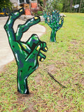 Zombie Hands Sidewalk/ Garden Leaner - Set of 5