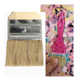 2-in Flat Chip Brush Natural Bristle Paint Brush