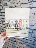 Small Custom Watercolor Portrait