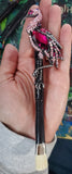 Flamingo 1/2" Mop Brush - Collector Art Piece Paint Brush