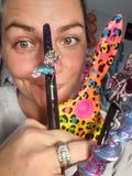 Lisa Frank Pop-It 3" Chip Brush - Collector Art Piece Paint Brush