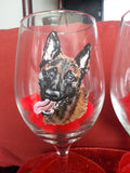 Pet Portrait Wine Glass or Beer Mug  - Wedding Gift - House Warming - Toasting Glass - Pint