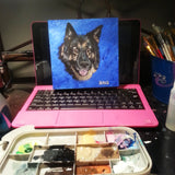 Pet Portrait Gift for Neighbor 6x6
