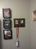 Large Rustic Wooden Leash Hook Pet Portrait