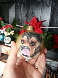 Christmas Tree Ornament Pet Portrait