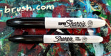 Black Ink Super Sharpie