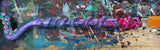 Ursula tentacle 3/4" Flat Brush - Collector Art Piece Paint Brush