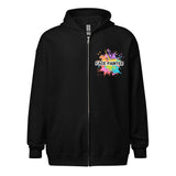 Face Painter Zip Up Hoodie. Unisex heavy blend zip hoodie