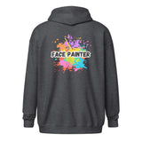 Face Painter Unisex heavy blend zip hoodie