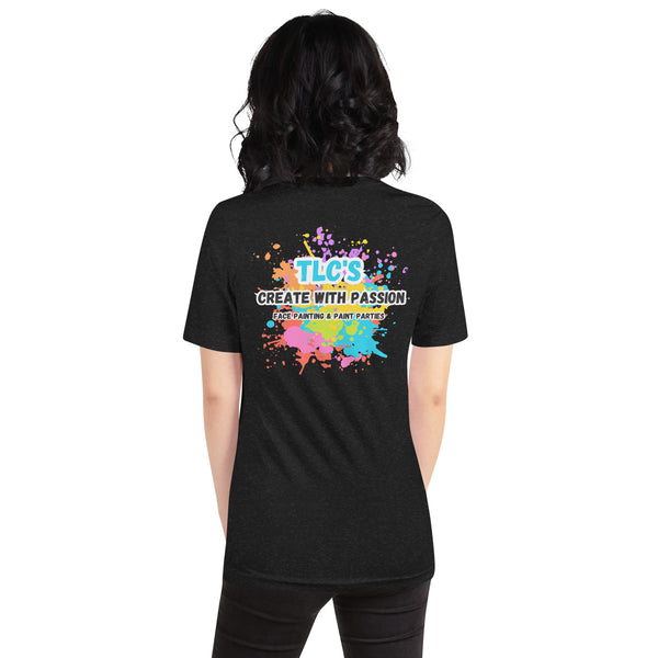 TLC on back Unisex t-shirt