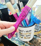 Ruby Slippers Ultimate Glitter Brush from Murals and More by Jamie Connor