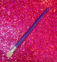 Set of Four Flat Shader Glitter Paint Brushes - Then select glitter color!