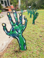 Zombie Hands Sidewalk/ Garden Leaner - Set of 5