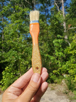 4-in Flat Chip Brush Natural Bristle Paint Brush