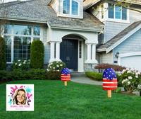 Popsicle 4th of July Yard Signs