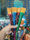 Set of Four Flat Shader Glitter Paint Brushes - Then select glitter color!