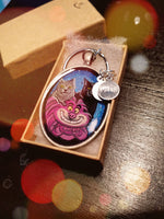 Resin Oval Keychain Pet Portrait