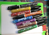 8 Count Assorted Color Fine Point Sharpie Pack - in Ultimate Glitter