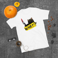 Cat Shirt Funny Halloween Costume Shirt